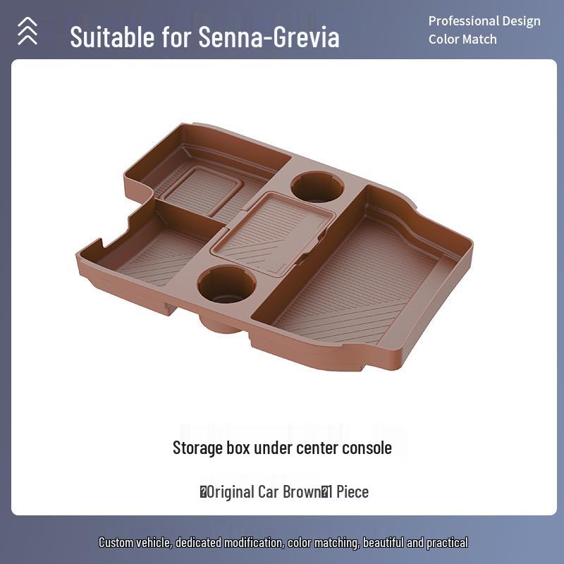 

Compatible Storage Box for Toyota Sienna and Granvia Center Console Applicable to 2021-2026 Sienna/Granvia