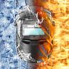 Electric Welding Mask Solar Powered Auto Darkening Helmet Multifunctional Welding