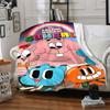 1pc Gumball Blanket Versatile for Couch, Office Bed
