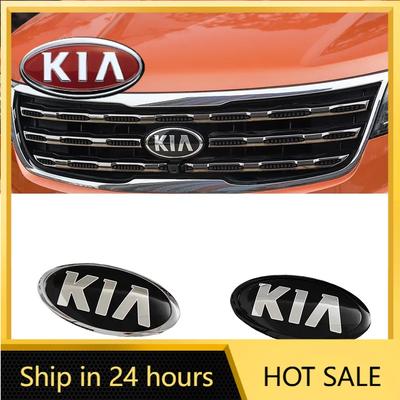 2026 Hot Car Sticker Car Front Hood Emblem Rear Trunk Badge Sticker for KIA Sportage Ceed Sorento Cerato Optima Picanto Rio Soul