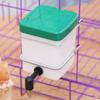 Automatic Rabbit Water Dispenser Plastic Pet Head Pipe Fountain Pet Hanging Feeder  For Pet Cage