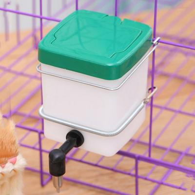 Automatic Rabbit Water Dispenser Plastic Pet Head Pipe Fountain  for Rabbits Guinea Pig Hamster