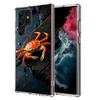 Unique Animal Crab Capa Phone Case For Samsung S26 Ultra S25 Edge Galaxy S23 S21 S20 S24 FE S22 S10 Plus Cover Clear TPU Shell C