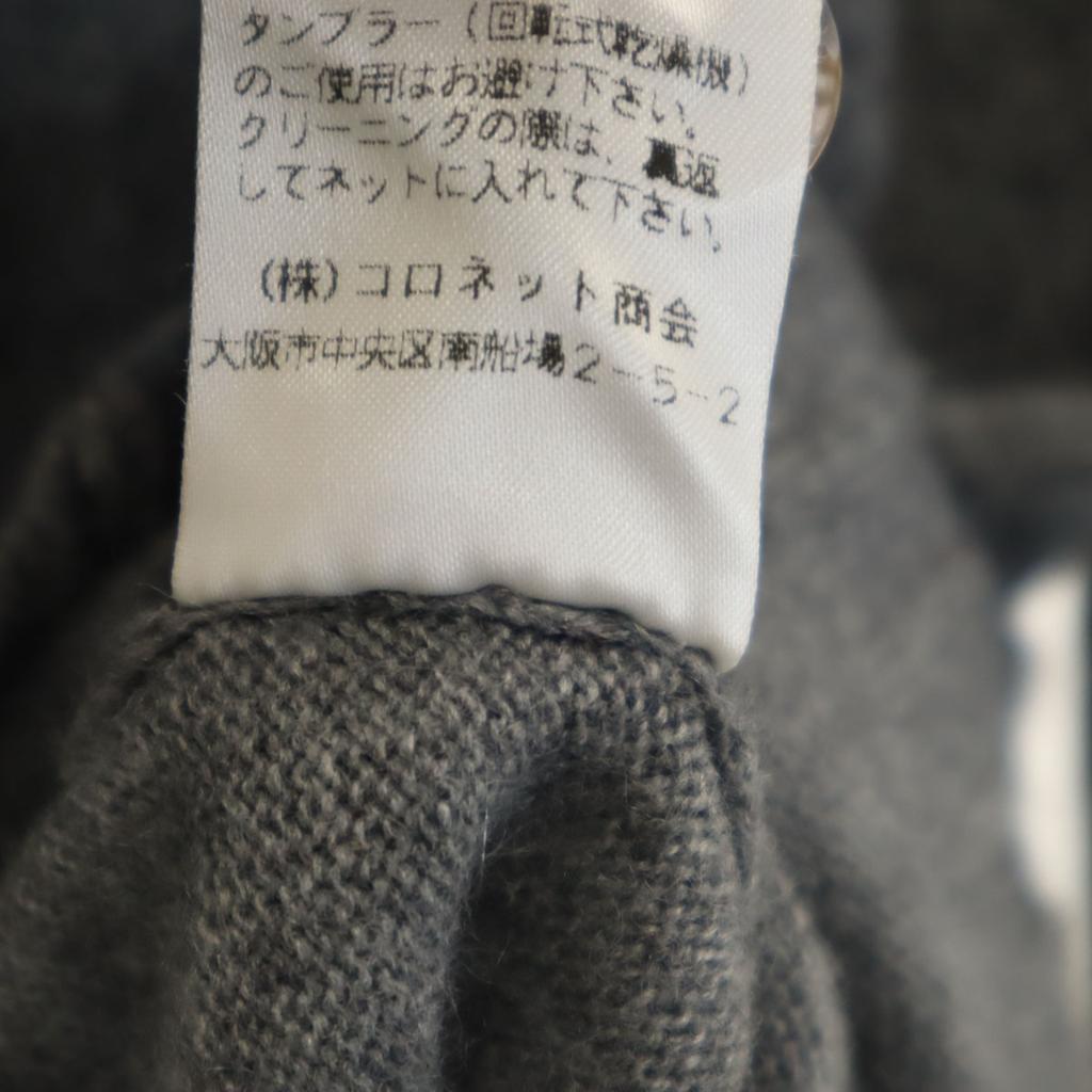 Miss Chloe Long Sleeve Cardigan 40 Gray Knit Women Used