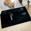 Custom Name Kitten Clown Balloon Theme Carpet Rug Customizable Soft Washable Anti-Slip Home Living Room Sofa Mats Personalized Rug. 0909106