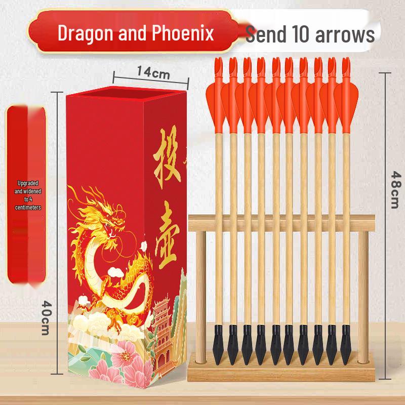 Pitch-Pot Feather Arrows for Kids & Adults - Perfect for Kindergartens, Weddings, and Company Events