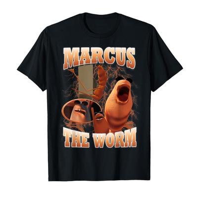 Marcus The Worm Bootleg T-Shirt Für Herren Damen 100% Baumwolle T-Shirts Kurzarm Tops P475