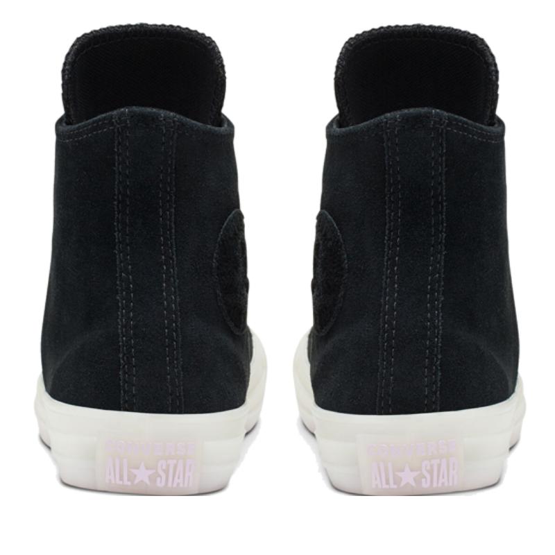 Converse Chuck Taylor All Star Suede Canvas Unisex 'Black White'