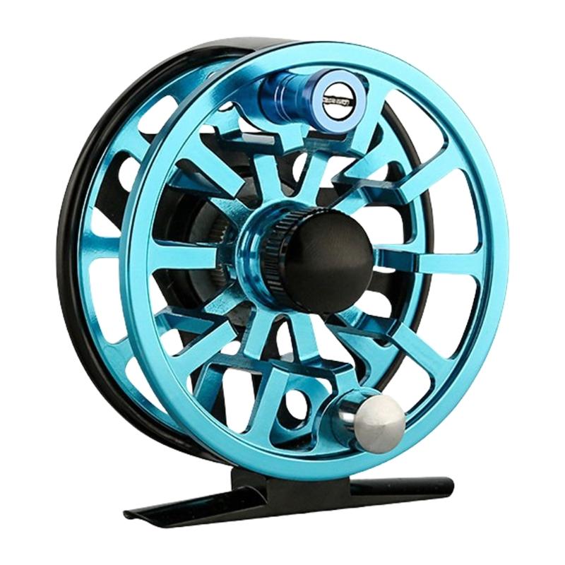 Light Weight Fly Fishing Rod Reels Portable Alloys Baitcasting Reels Fly Fishing Tool for Freshwater And Saltwater