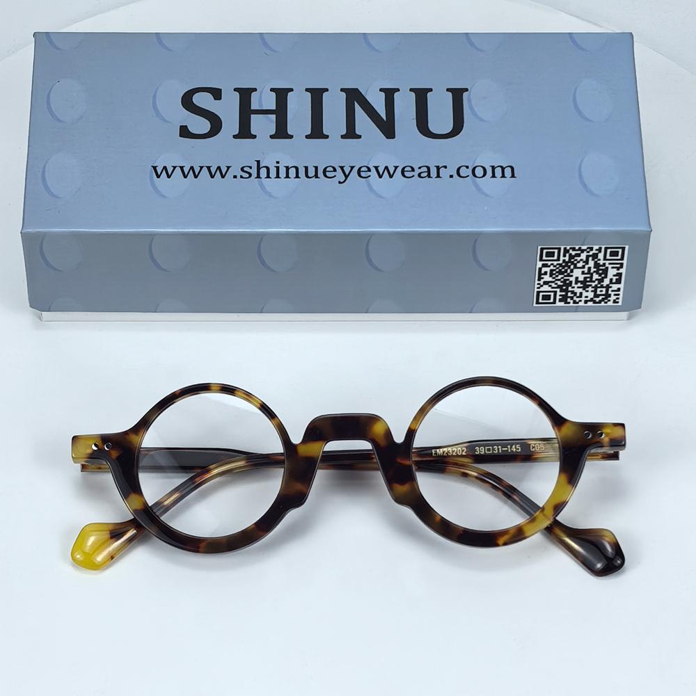 High Quality Handmade Acetate Frames Thickened Acetate for High-Diopter Lenses & Small Pupil Distance 137 Mm Wide