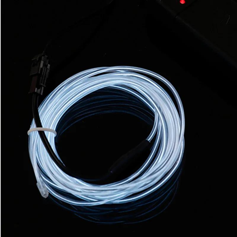 1M/2M/3M/4M/5M Flexible Neon Light EL Wire Led Neon Dan Party Atmosphere Decor Lamp RopeTube Waterproof Multicolor Led Strip