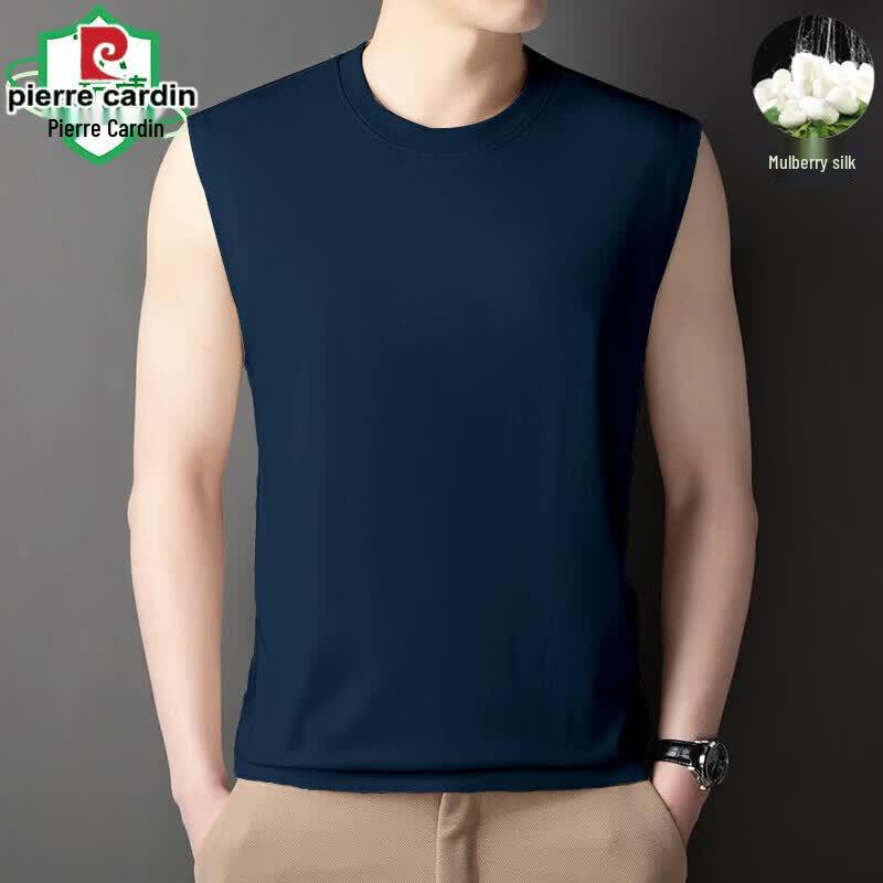 Pierre Cardin Men's Silk Blend Quick Dry Sleeveless Vest