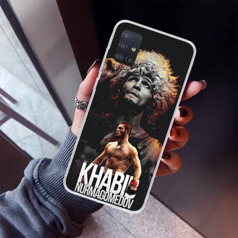 

Khabib Nurmagomedov Phone Case For Samsung Galaxy A52 A51 A50S A32 A22 A12 A02S A72 A71 A31 A70 A30S Note 20 Ultra 10 Plus S10 G Samsung A51 4G