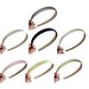 Hair Hoop Pure Color Suede Lining Built-in Anti-Slip Design Headband Commuting Matte Texture Headband Hair Accessory