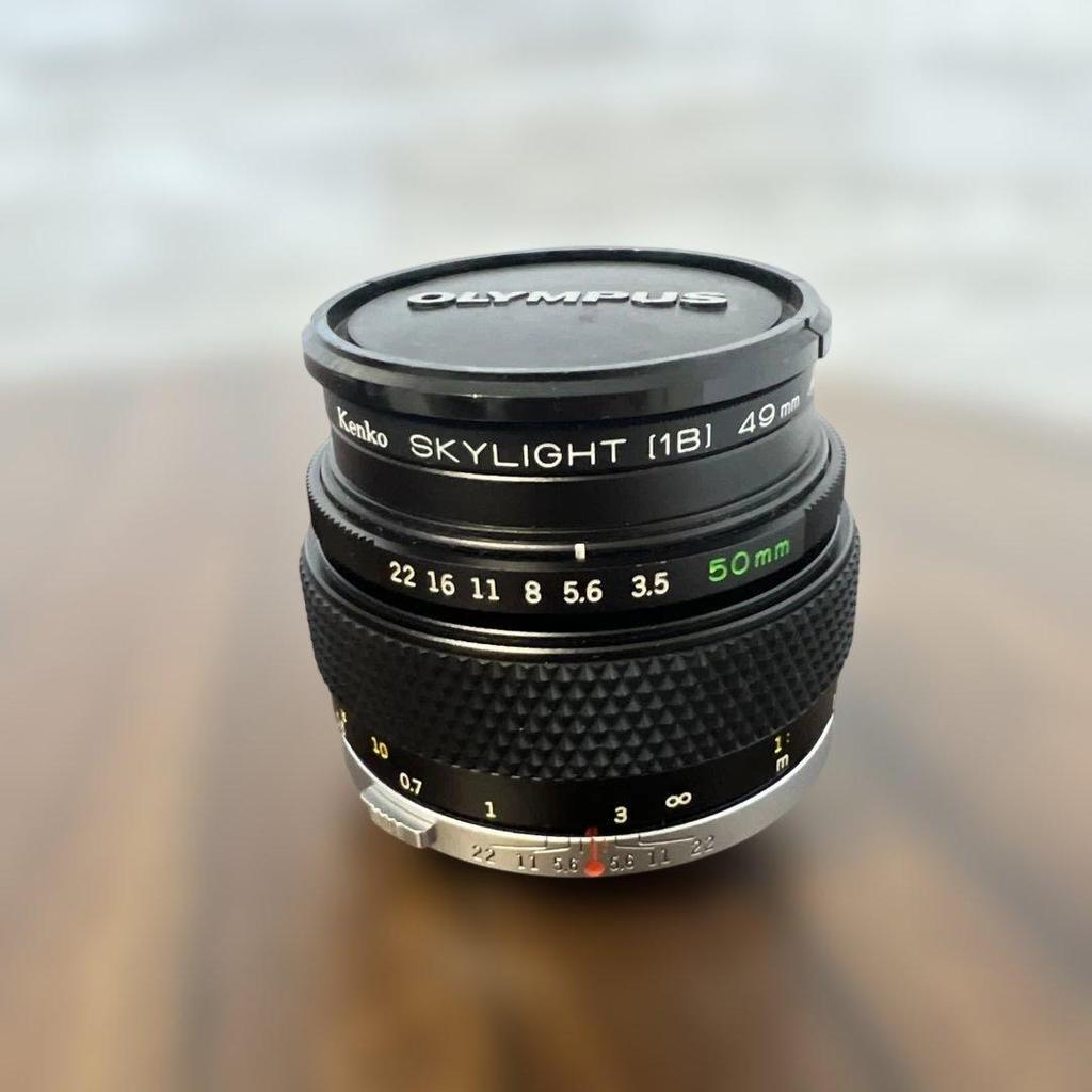 Used OLYMPUS ZUIKO MC AUTO-MACRO 50mm Old Lens