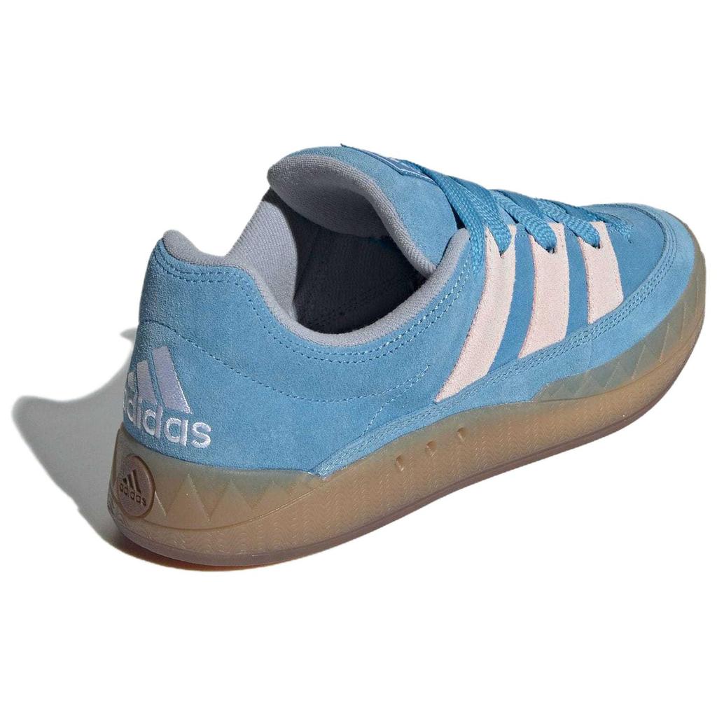 Adidas Adimatic Comfortable Thin Sole Non-Slip Wear-Resistant Low-Top Skate Shoes Unisex Skate Shoes Blue ID3946