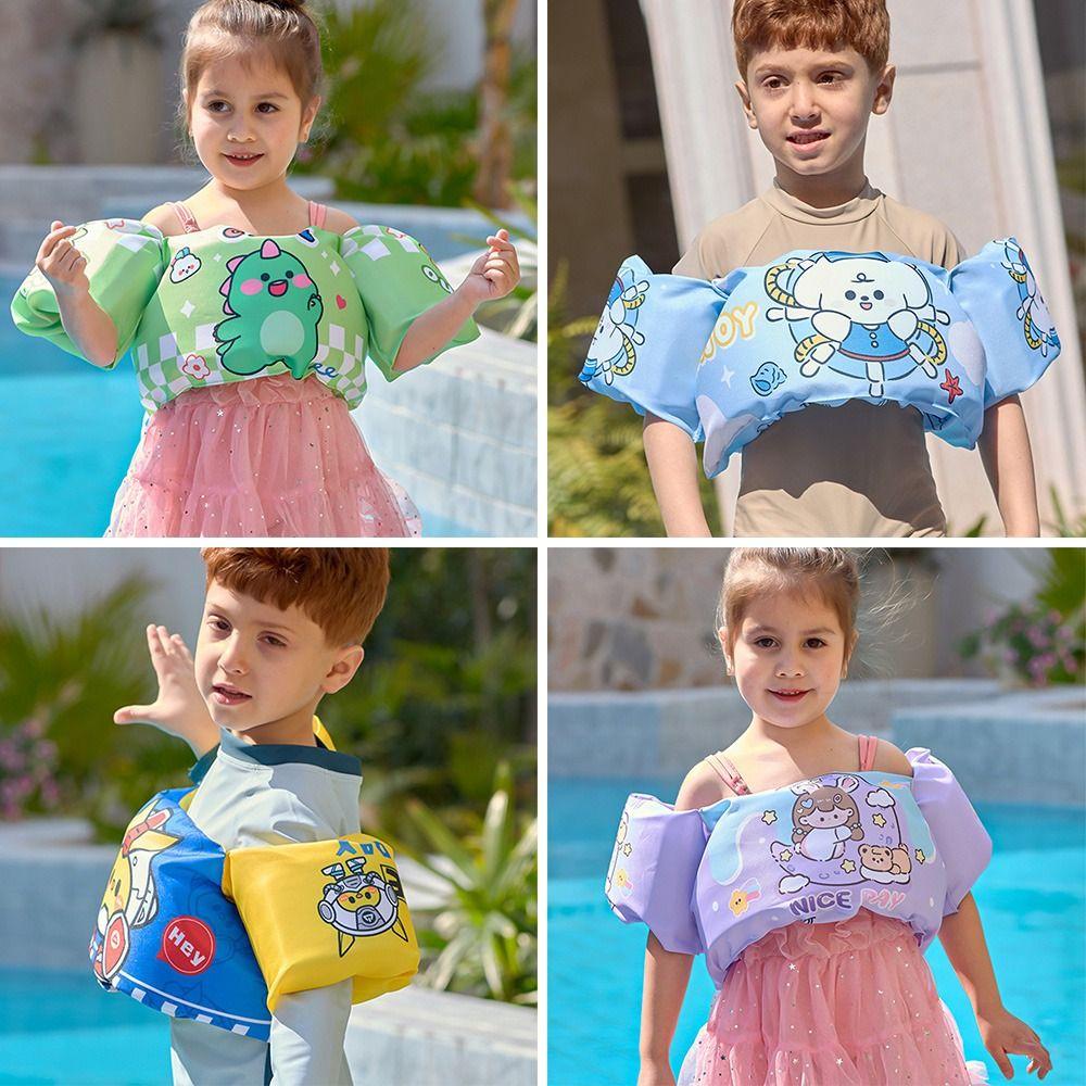 Cartoon Kids Swimming Floats Ring Floating Swim Floating Armbands Swimming Ring Tube  Toddler