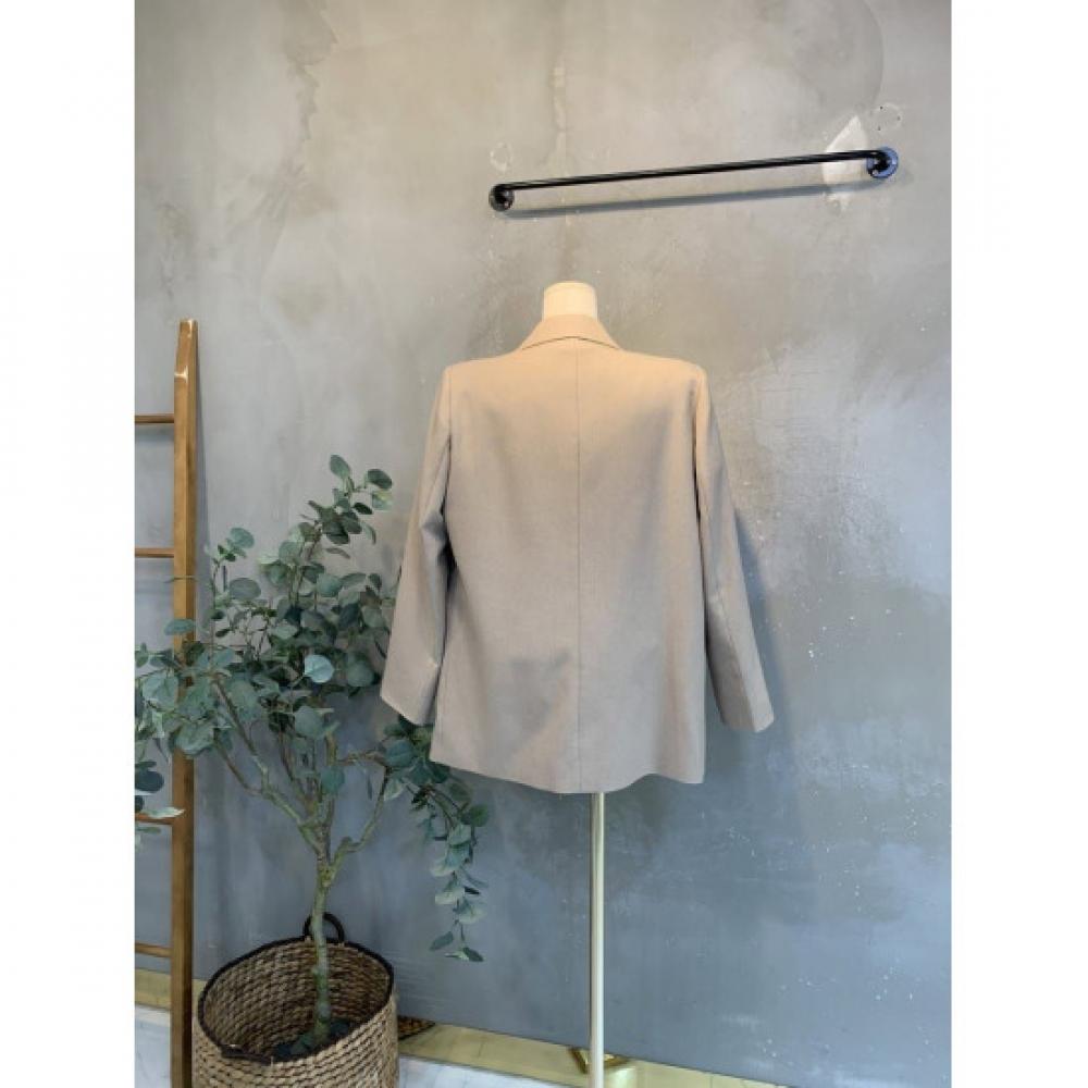 C S In The Room Double Button Shoulder Pad jaCket 2Color