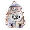 Panda Huahua Surrounding Super Cute Backpack Campus Male and Female Versatile Junior High School Students Elementary School Bags