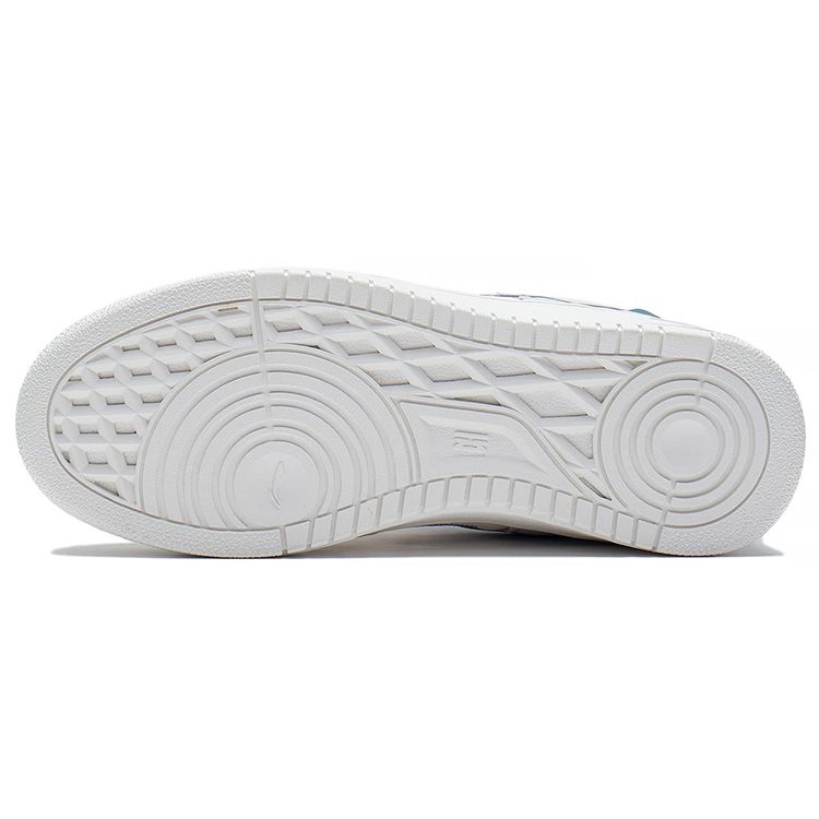 Li Ning Tian Ji Durable Lightweight Non-Slip Low-Top Skate Shoes Women sneakers White Blue AGCP362-22