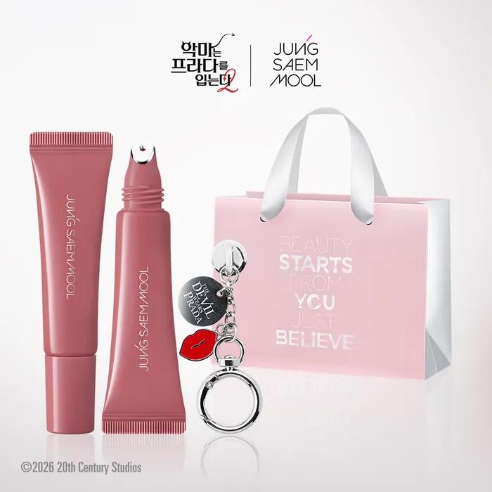 [Jung Saem Mool | Devil s Prep 2 Edition] Lip Freshness Metal Serum Gloss (Free Cap Keyring + Shopping Bag) Lipfreshment Metal Serum Gloss