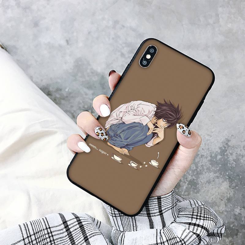 MaiYaCa Anime Manga Death Note Ryuk Phone Case for Iphone 13 11 12 Pro XS MAX 8 7 6 6S Plus X 5S SE 2020 XR Cover