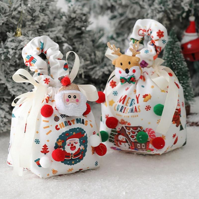 Christmas Eve Apple Packaging Bag Peace Apple Gift Bag Children'S Portable Candy 2025 Gift Bag
