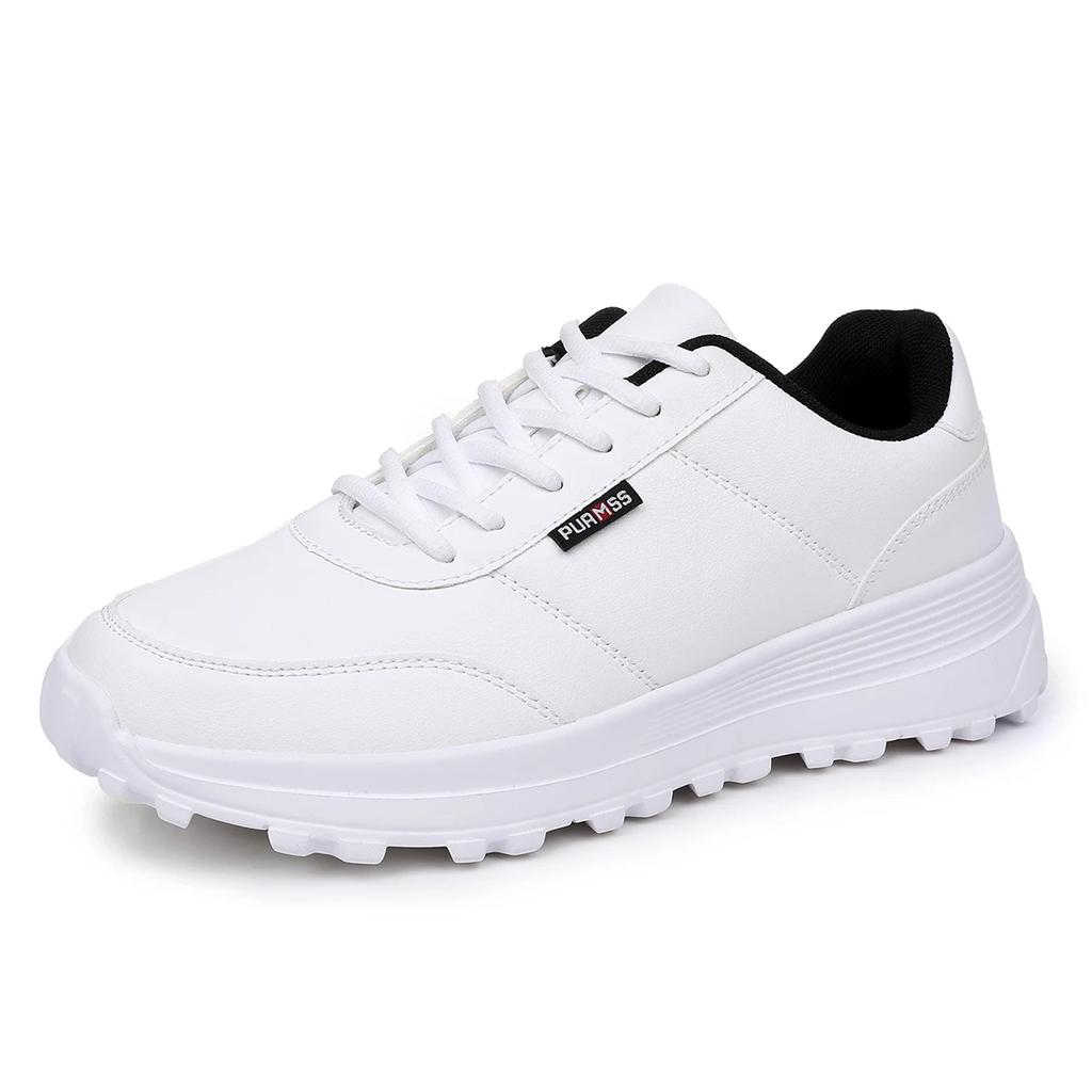 New Men Sneakers Soft Sports Running Shoes New Casual Shoes for Men Solid Black White Walking Footwear Fitness Jogging Men Shoes