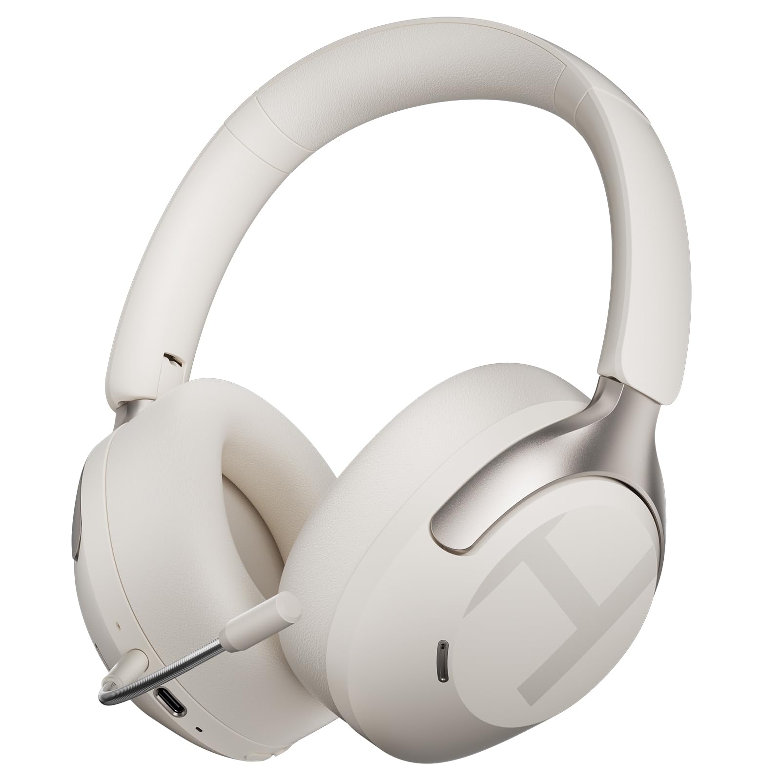 

HAYLOU S40 Беспроводные Bluetooth Шумоподавление Пространственный Низкий Беспроводные и до 90 часов музыки Удобные Поддерживают два устройства Приложение Включает для и Инструкция белый