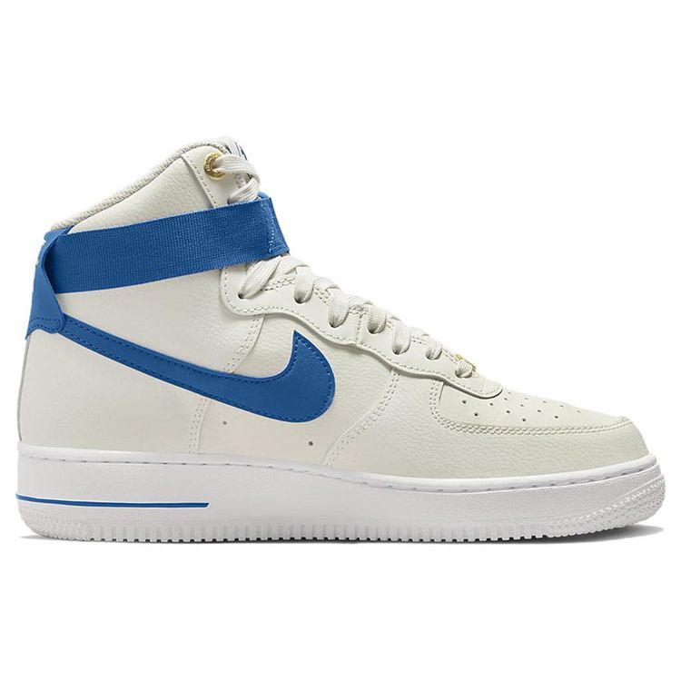 Nike Air Force 1 High SE 40. výročie - Sail Blue Jay Dámske tenisky Krémovo biela Metalická zlatá DQ7584-100