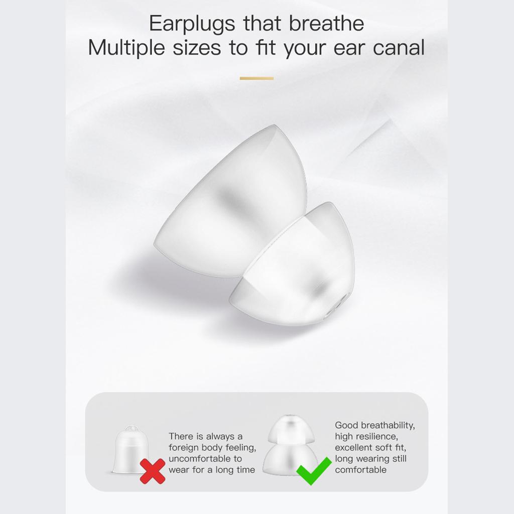 1 Pair Ear Canal Magnetic Charging Hearing Aids Intelligent Noise Reduction Sound Amplifier for Elderly with Portable Charging Box