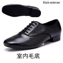 

Leather Men Dance Shoes Sports Square Shoe for Men Adult Soft Dance Latin Shoes Modern Waltz Male Sneakers Increase 38