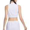 Nike Tank Tops Women's White Stand Collar Moderate Other FV7492-051