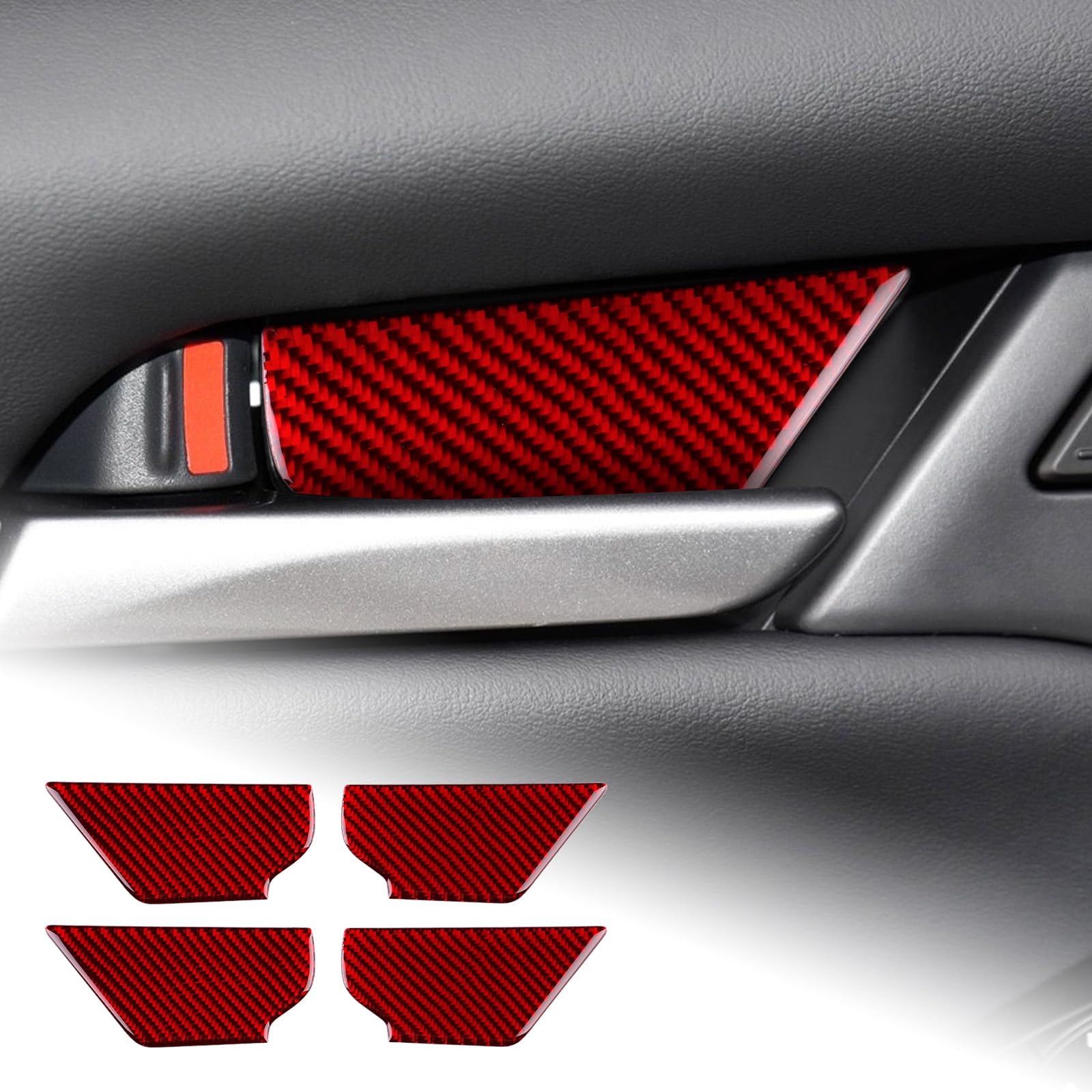 AIRSPEED Mazda Axela Mazda 3 2019-2024 Exclusive Accessory Carbon Fiber красный