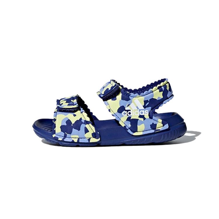 Adidas Altaswim Synthetic Leather Abrasion Resistant Abrasion Resistant Low top Toddler Shoes Infant And Toddler DA9603 21