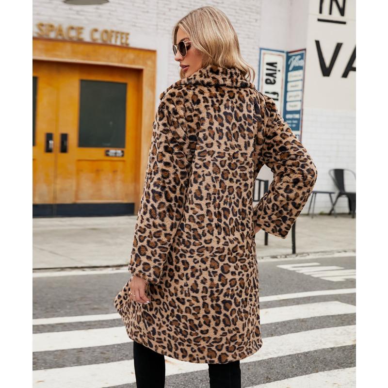 Fashion Casual Square Collar Long Coat Autumn and Winter