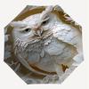 1PC Owl Paper-Cut Umbrella-8-Rib Reinforced, Automatic Open, Lightweight & Durable, Cute Fashion Accessory for Outdoor-P64