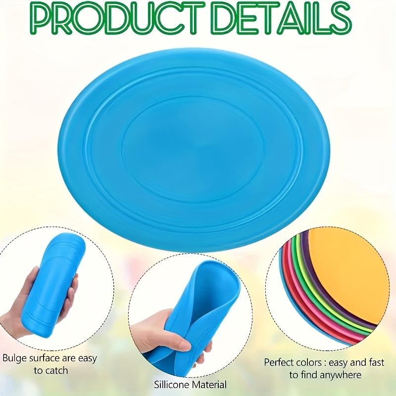 Pet Toy Dog Flying Discs for Interactive Training, Increase Bonding with Dogs, Puppy Training Plate Pet Flying Discs, Floating Water Soft Flying Discs