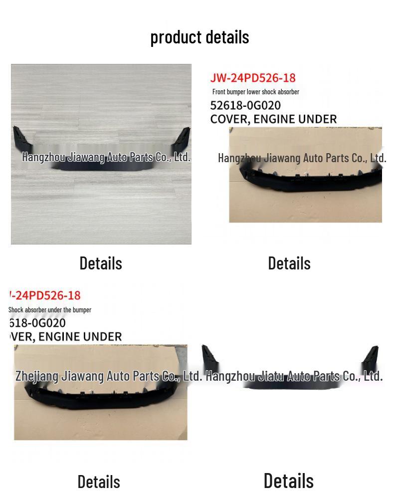 2024 Toyota Prado Front Bumper Shock Absorber (52618-0G020)