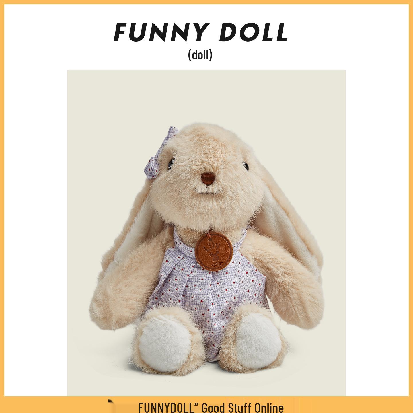 

Adorable Rabbit Plush Doll - Soft Sleeping Pillow & Children s Gift Original 35CM