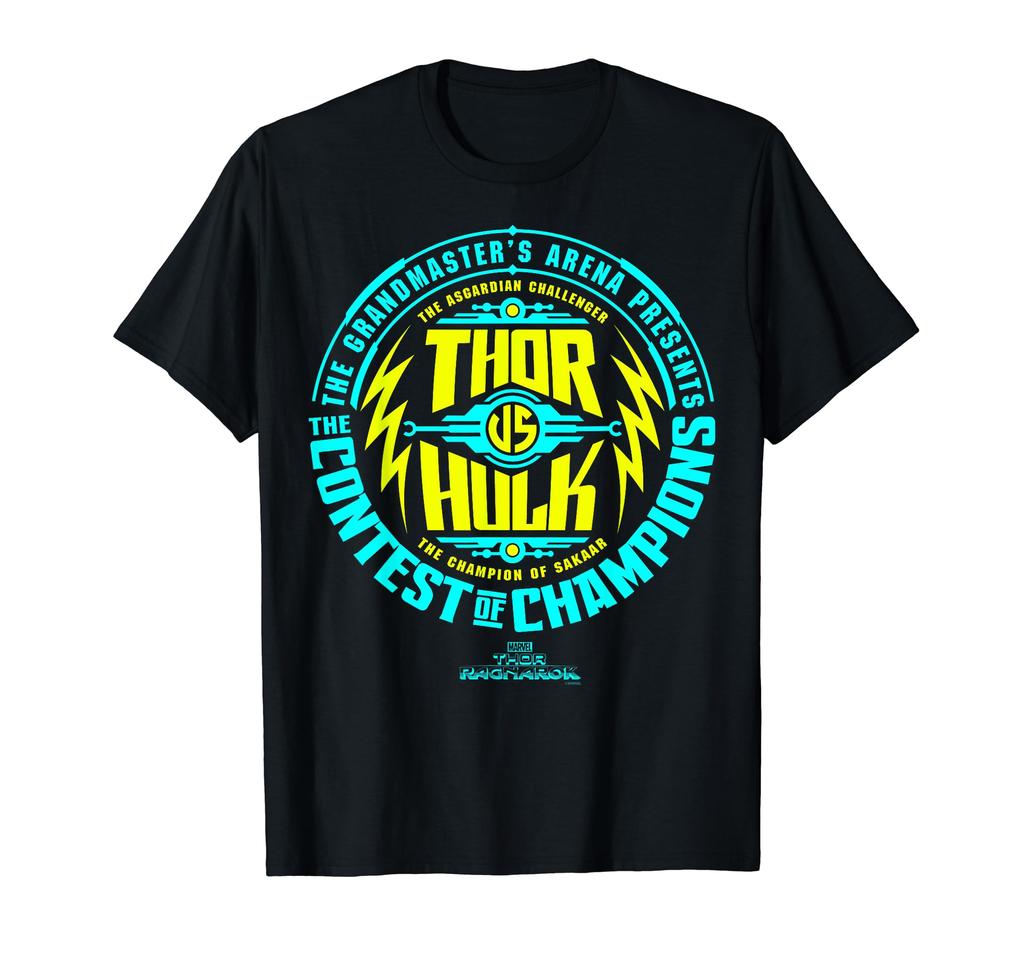 Marvel Thor Ragnarok Vs Hulk Contest of Champions T-Shirt