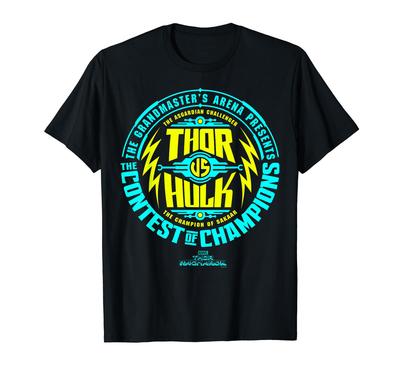 Marvel Thor Ragnarok Vs Hulk Contest of Champions T-Shirt