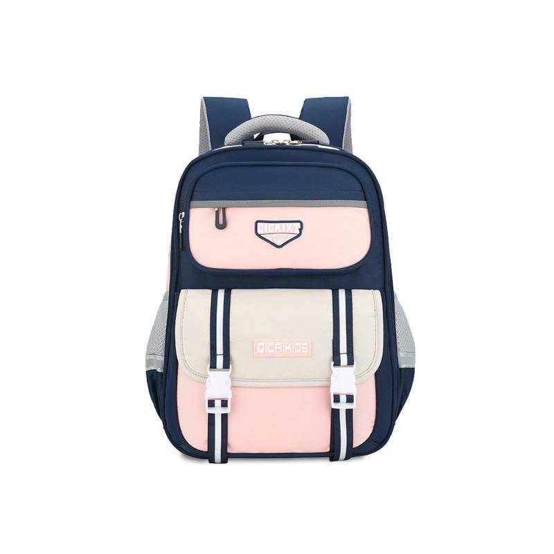 

Детские школьные ранцы Ученики начальной школы Новый стиль Сумки для английских учебников для мальчиков и девочек Для снижения нагрузки и защиты позвоночника