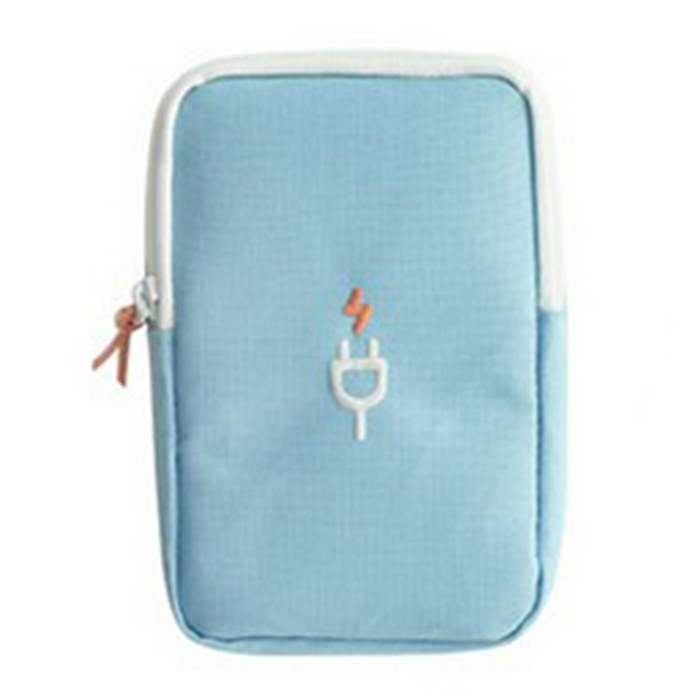 Travel Gadget Organizer Bag Portable Digital Cable Bag Electronics Accessories Storage Carrying Case Pouch for USB Power Bank