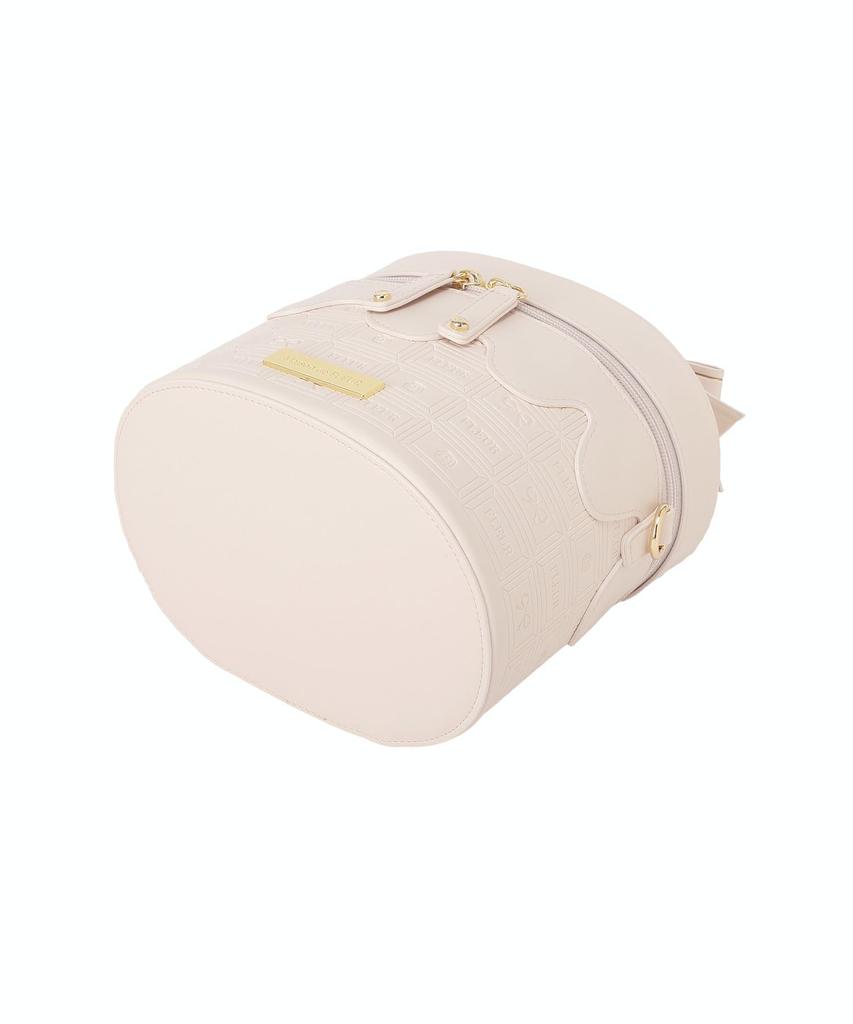 Maison de FLEUR FLEUR Chocolate Cube Bag Brown F Handbag 08001299600