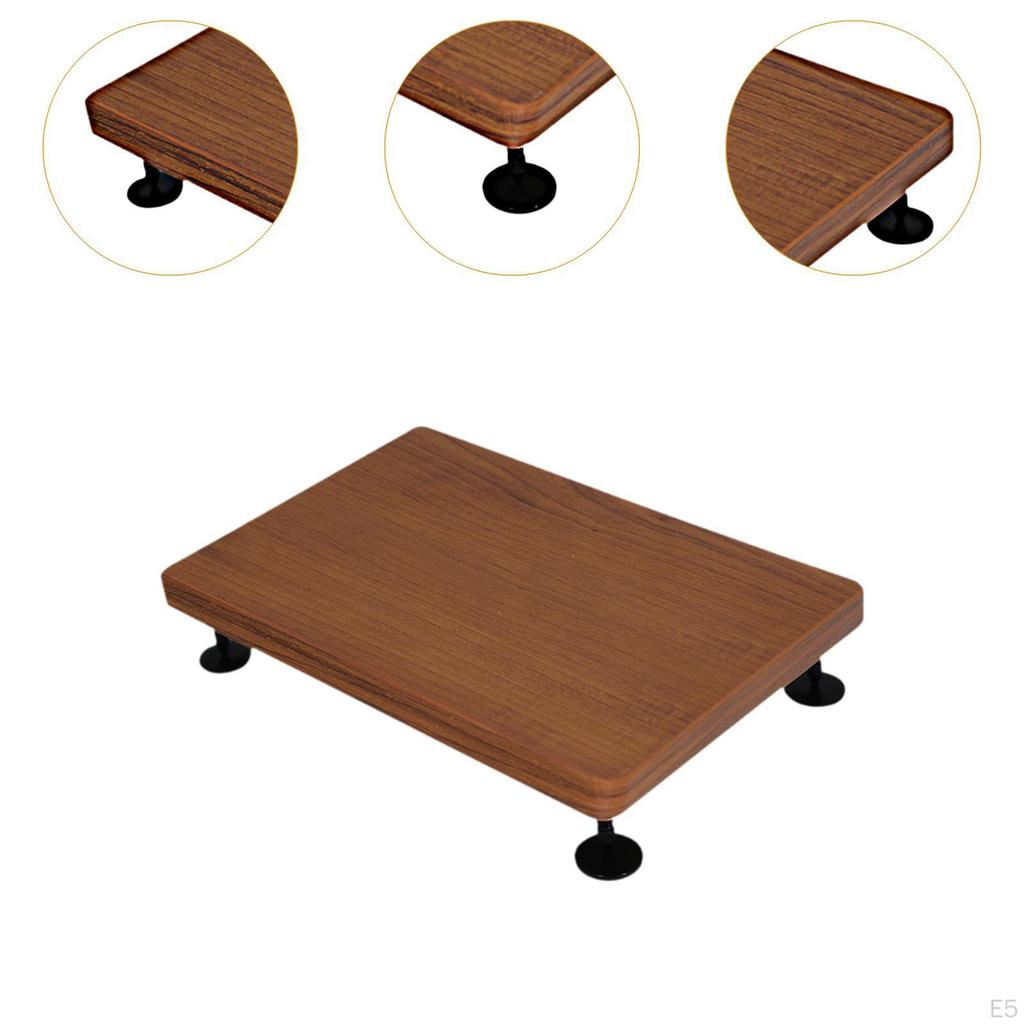 Stand, Wood Desktop Holder for Studio Speakers