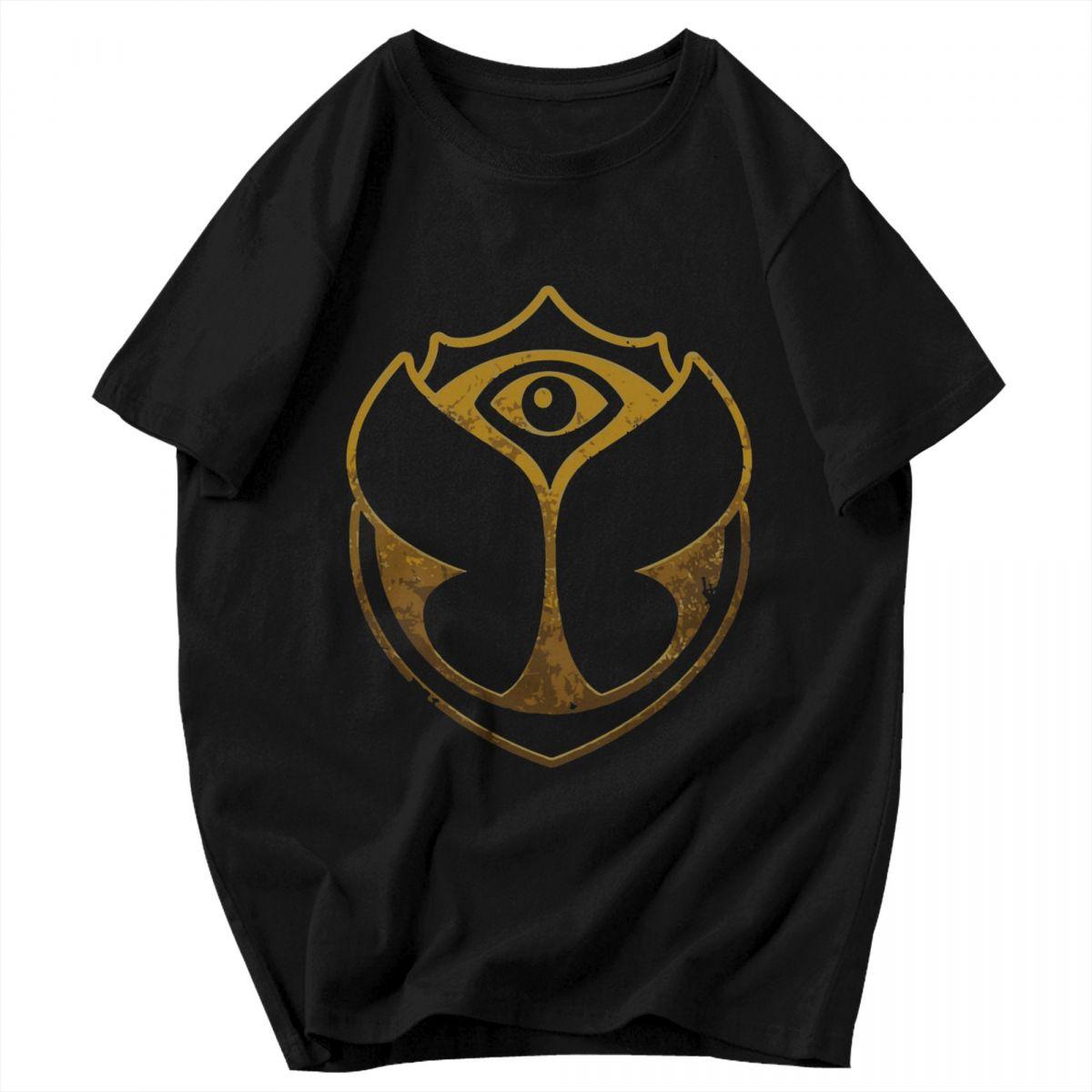

Men T Shirt Tomorrowland Music Idea Y2K Graphic Oneck Unisex Tops T Shirts 4XL