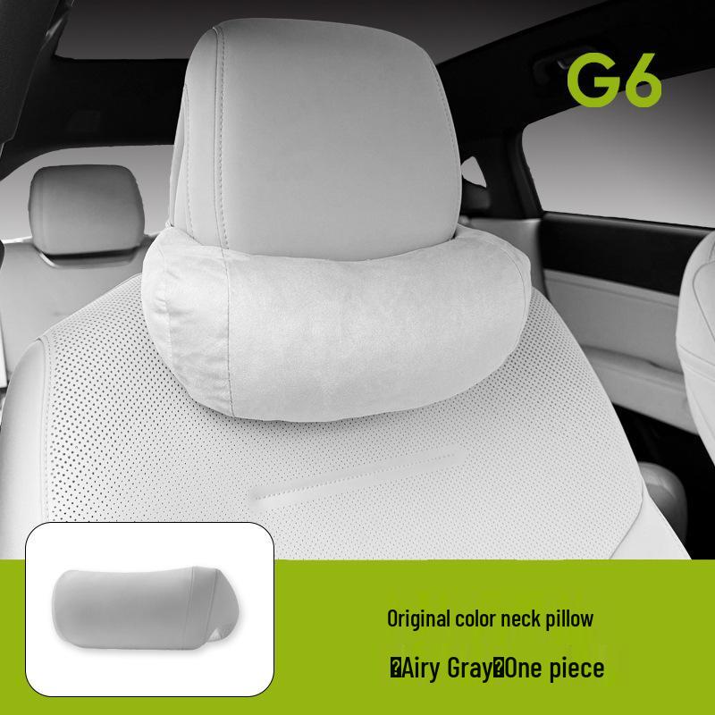 Xiaopeng G6 Headrest & Lumbar Support: Comfortable Neck Pillow & Car Interior Accessory