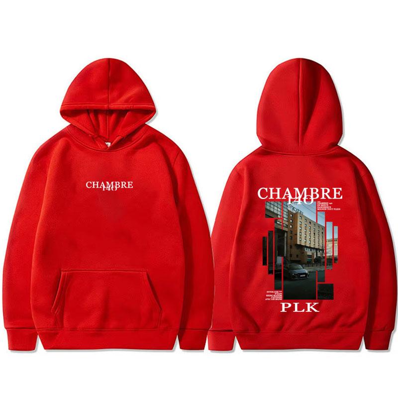 

Rapper PLK Chambre 140 Album Graphic Hoodie Men Women Hip Hop Fashion Pop Music Streetwear Male Vintage Casual Fleece Hoodies S