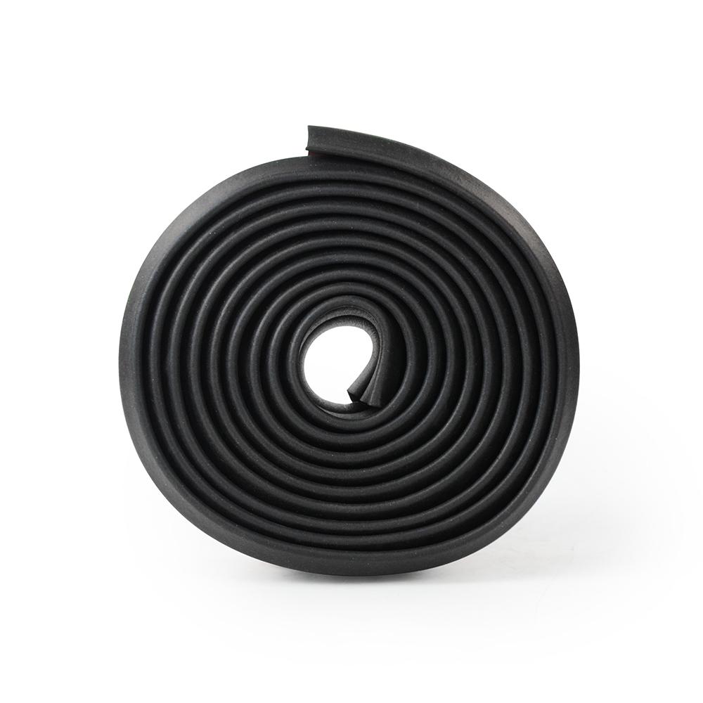 2.5M Car Bumper Lip Stickers Car Front Bumper Lip Rubber Car Bumper Protectors Exterior Mouldings Bumper Lip Strip 65mm